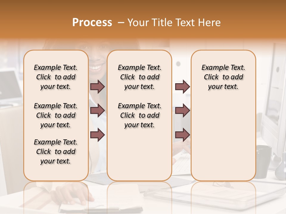 Writing Cheerful Black PowerPoint Template