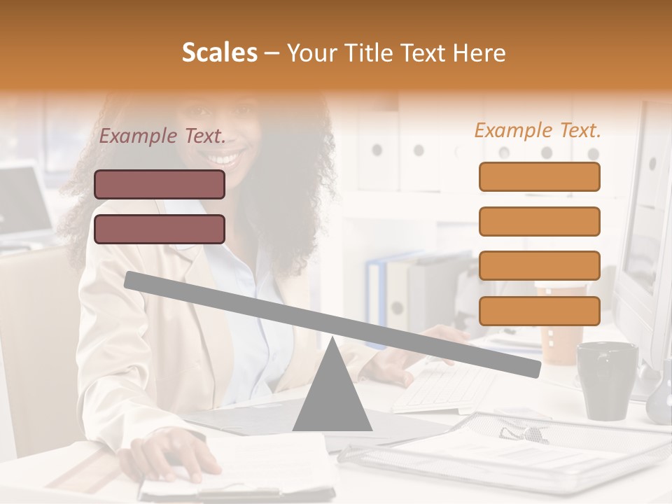 Writing Cheerful Black PowerPoint Template