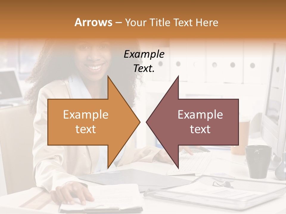 Writing Cheerful Black PowerPoint Template