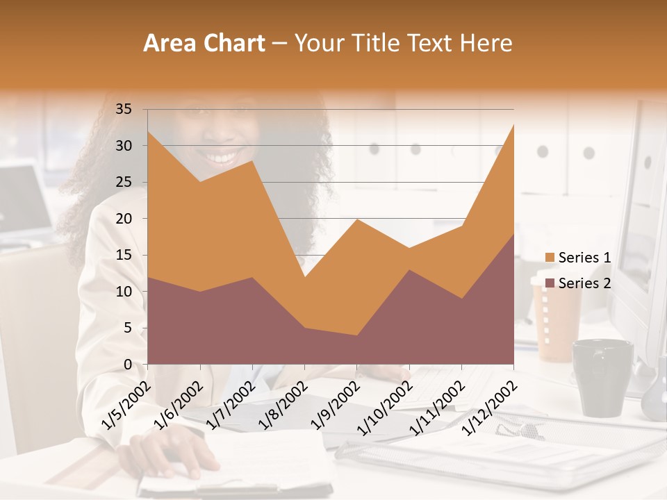 Writing Cheerful Black PowerPoint Template