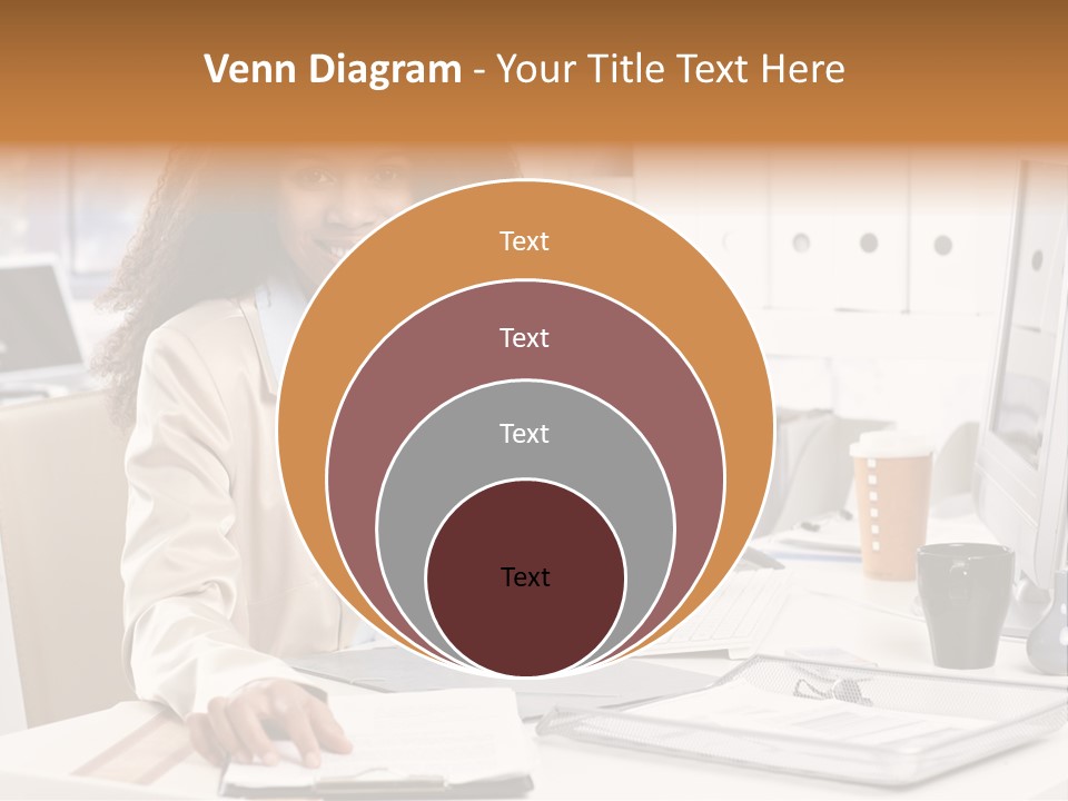 Writing Cheerful Black PowerPoint Template