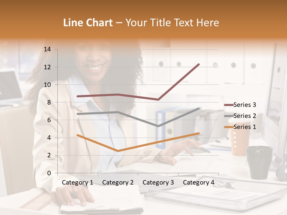Writing Cheerful Black PowerPoint Template