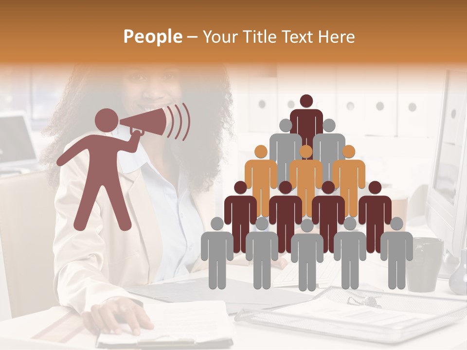 Writing Cheerful Black PowerPoint Template