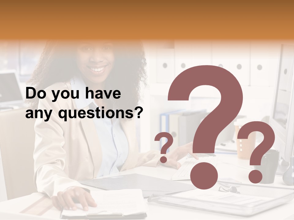 Writing Cheerful Black PowerPoint Template