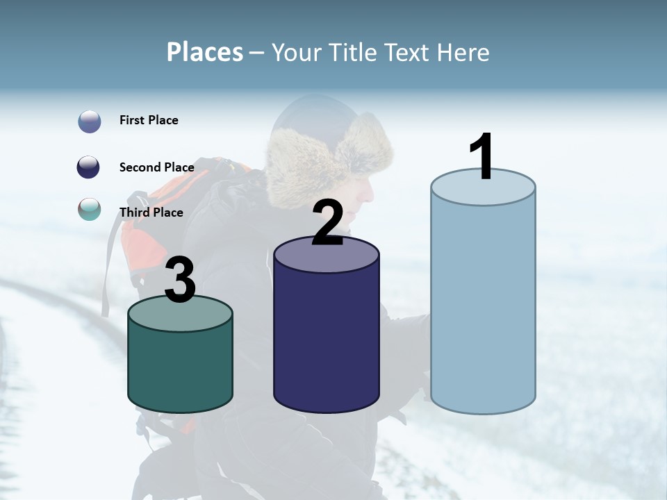 Mobile Black Peak PowerPoint Template