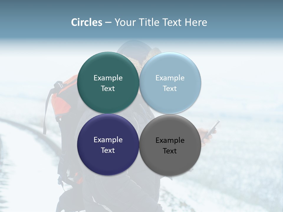 Mobile Black Peak PowerPoint Template