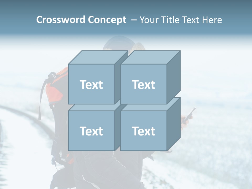 Mobile Black Peak PowerPoint Template