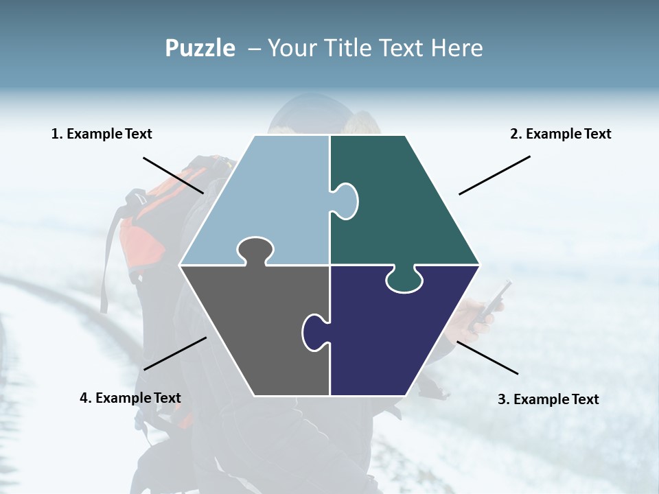 Mobile Black Peak PowerPoint Template