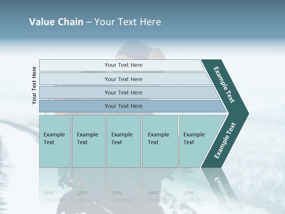 Mobile Black Peak PowerPoint Template