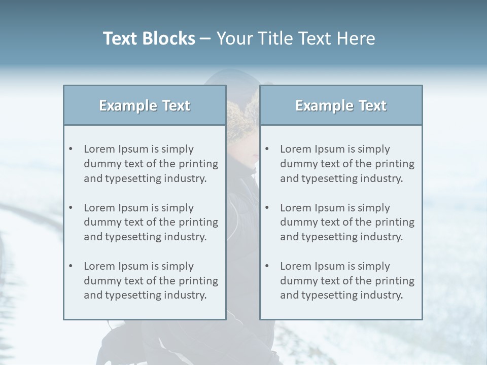 Mobile Black Peak PowerPoint Template