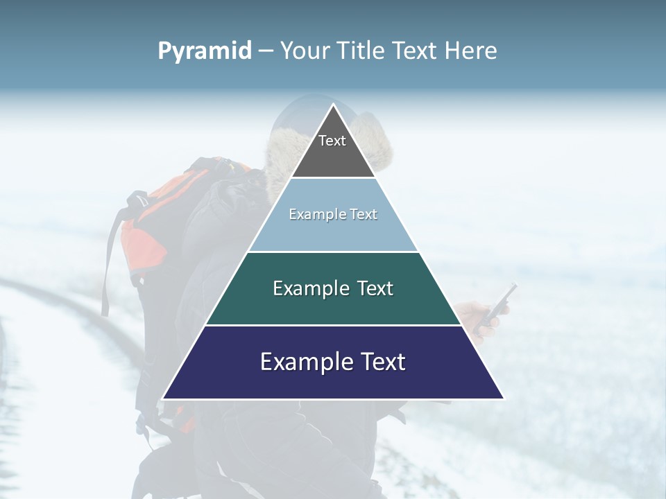Mobile Black Peak PowerPoint Template