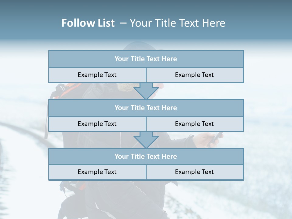 Mobile Black Peak PowerPoint Template