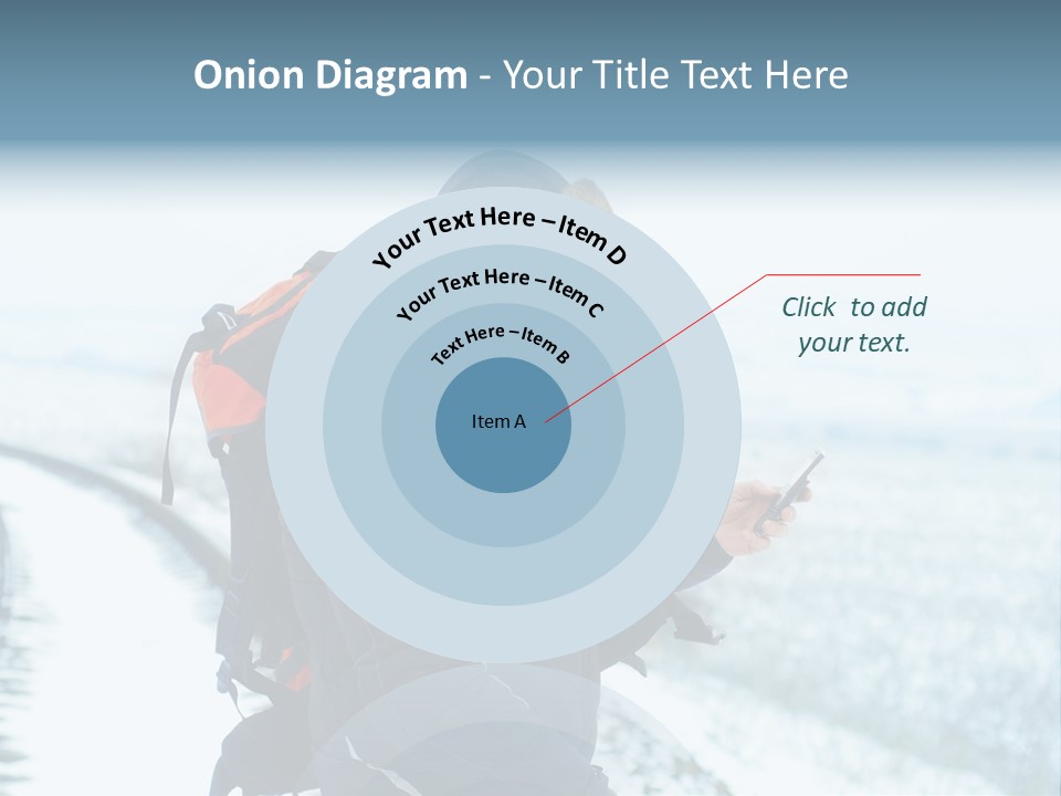 Mobile Black Peak PowerPoint Template