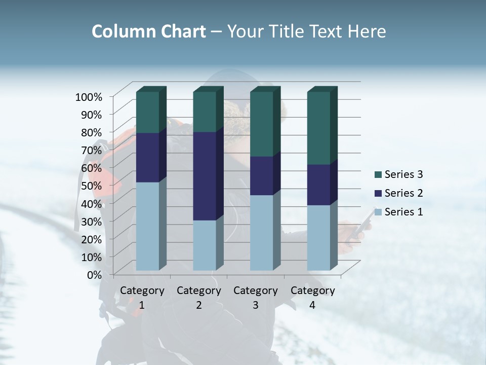 Mobile Black Peak PowerPoint Template