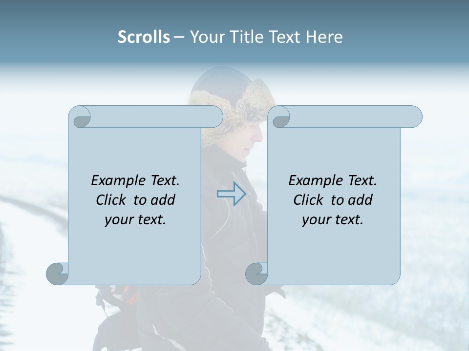 Mobile Black Peak PowerPoint Template