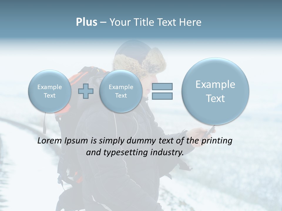 Mobile Black Peak PowerPoint Template