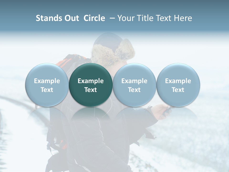 Mobile Black Peak PowerPoint Template