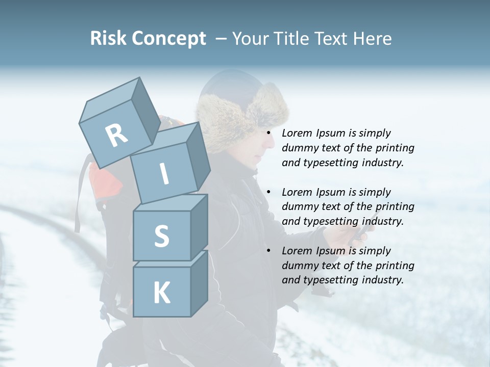 Mobile Black Peak PowerPoint Template