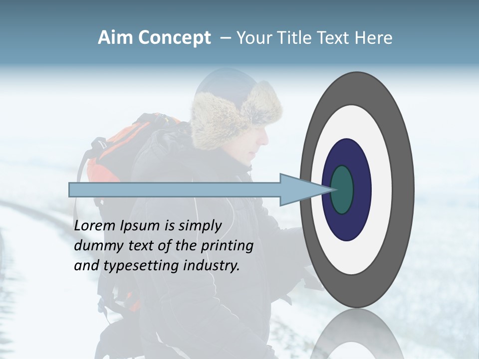 Mobile Black Peak PowerPoint Template