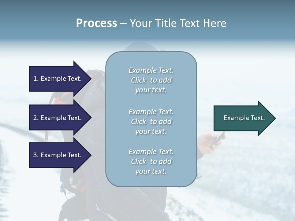 Mobile Black Peak PowerPoint Template