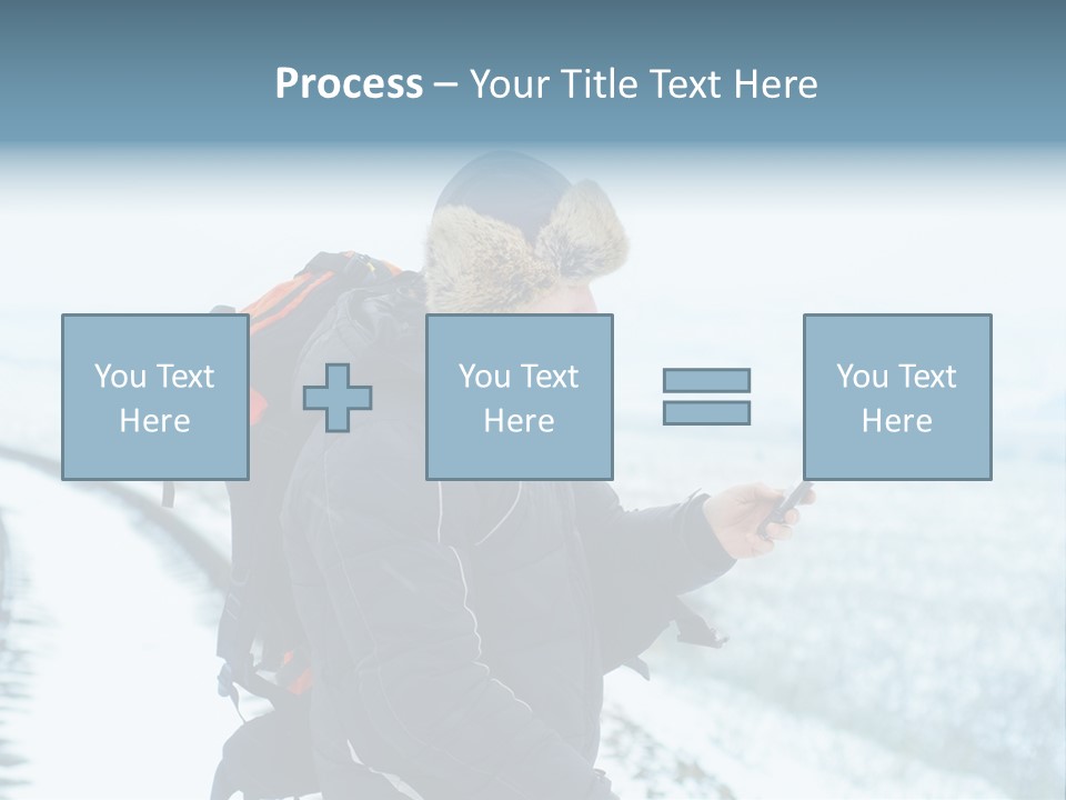 Mobile Black Peak PowerPoint Template