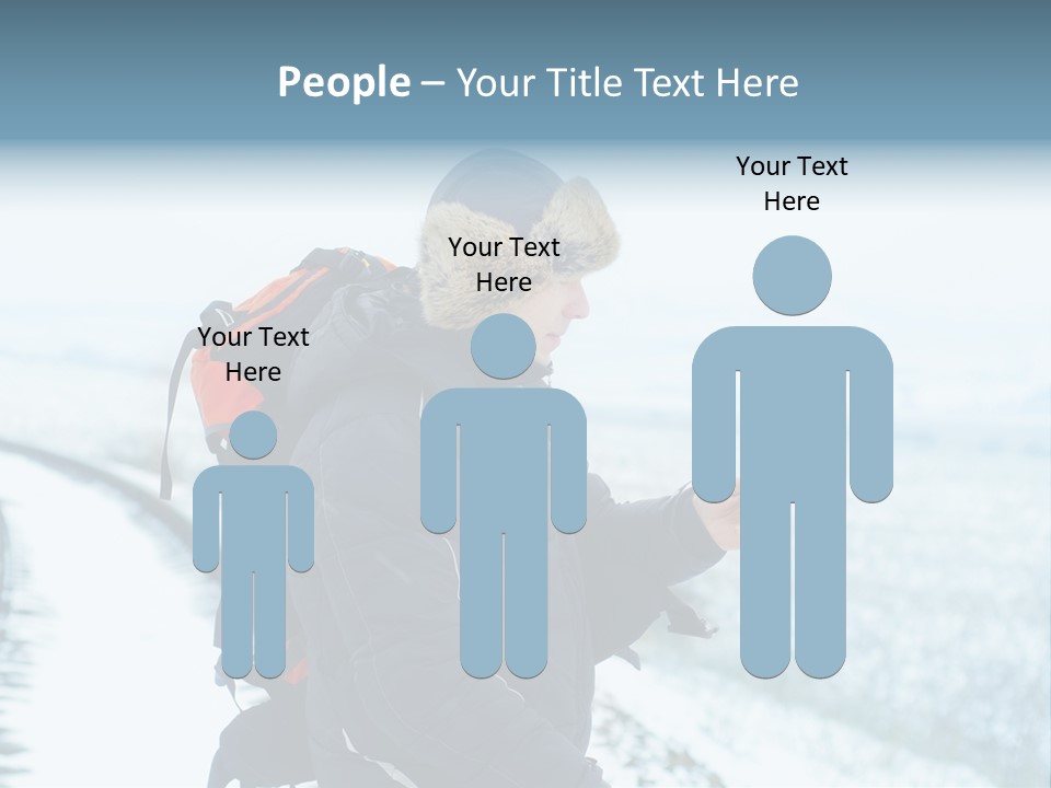 Mobile Black Peak PowerPoint Template