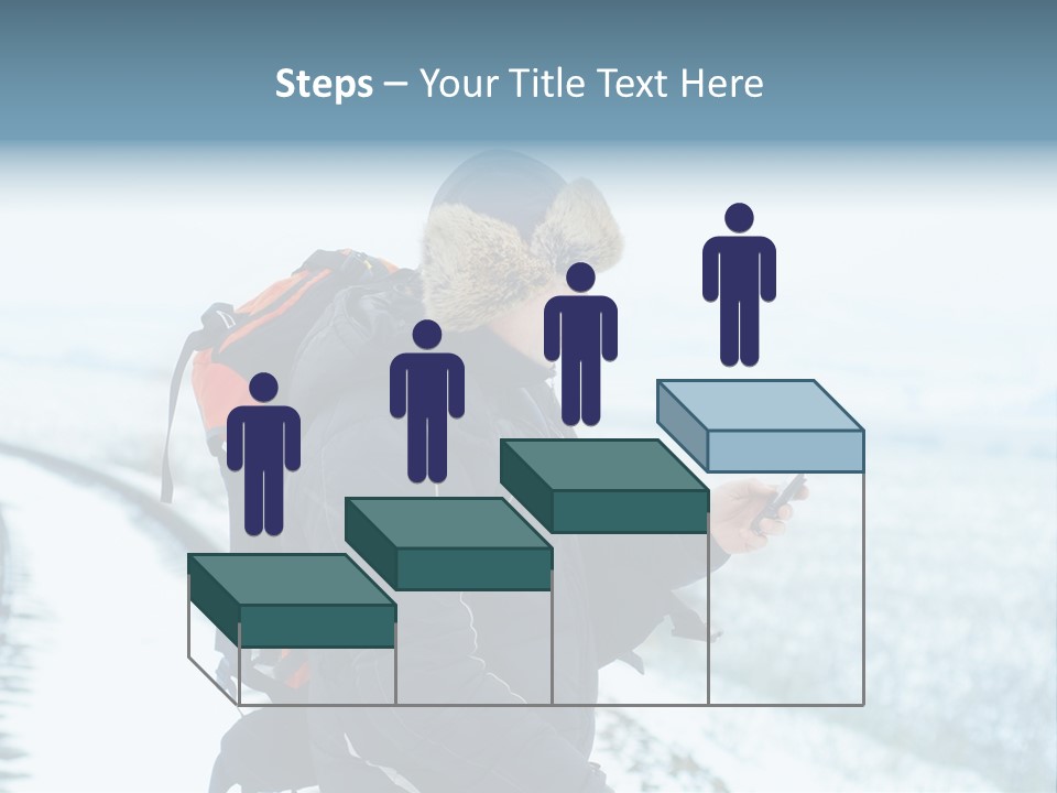 Mobile Black Peak PowerPoint Template