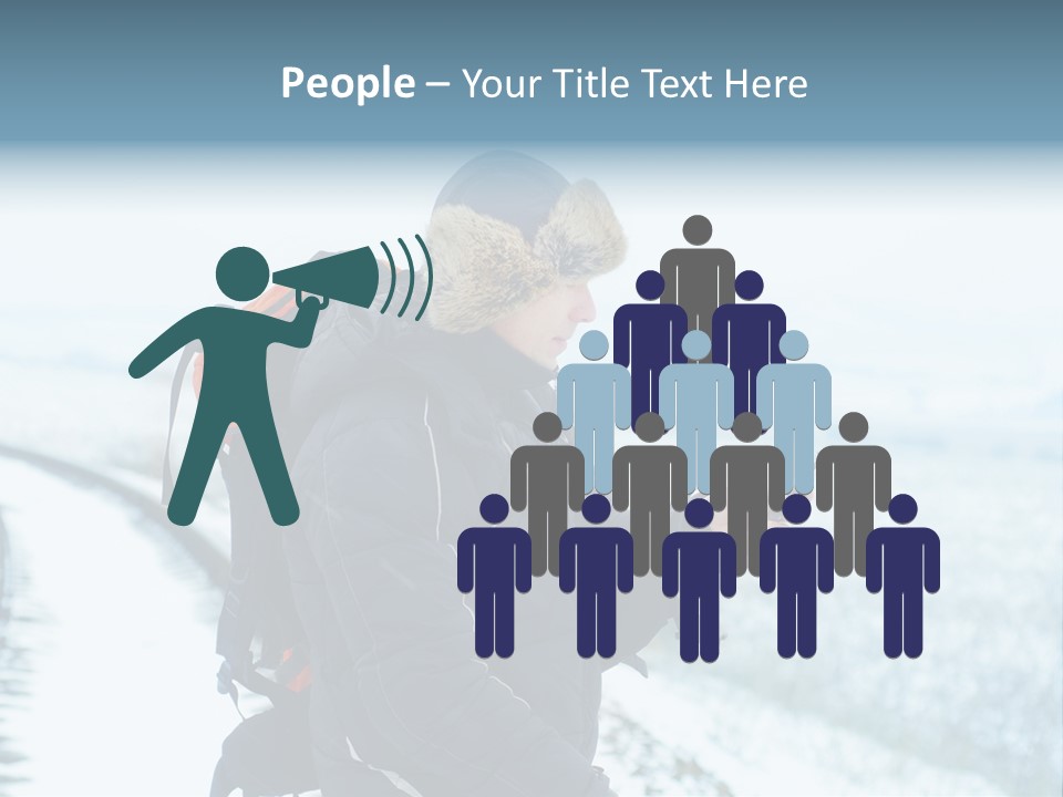 Mobile Black Peak PowerPoint Template