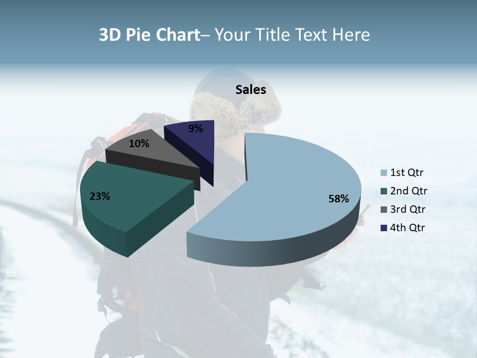 Mobile Black Peak PowerPoint Template