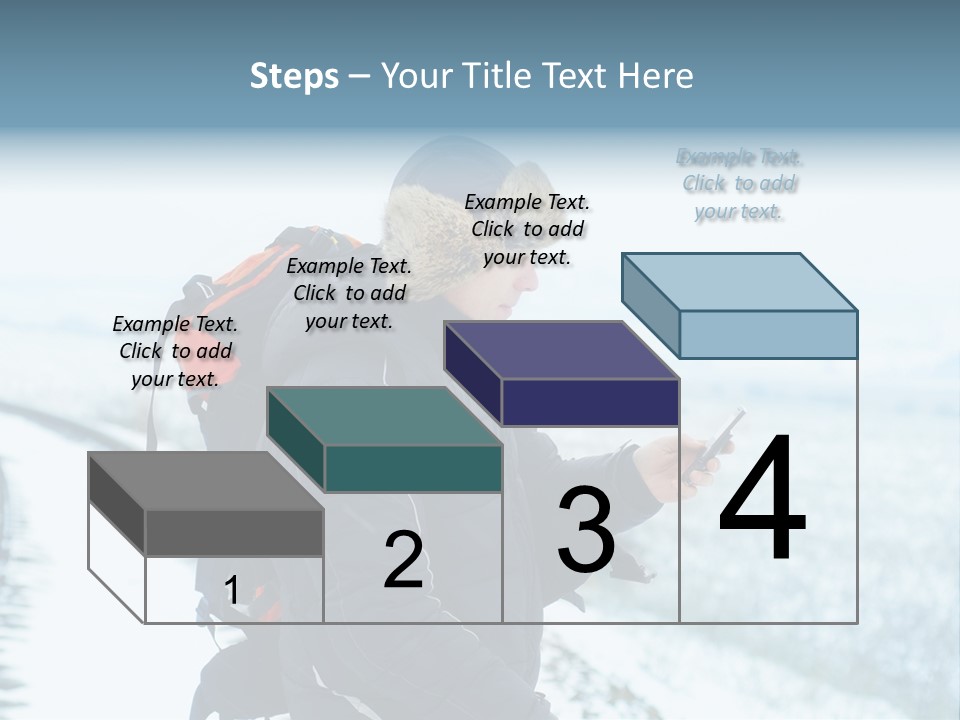 Mobile Black Peak PowerPoint Template