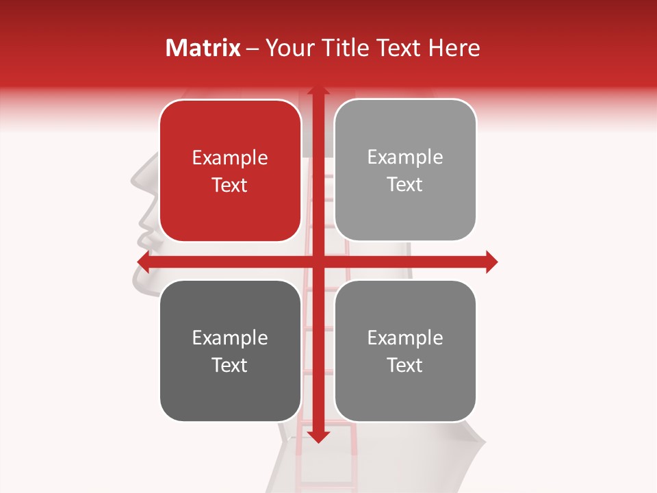 Path Stair Ladder PowerPoint Template