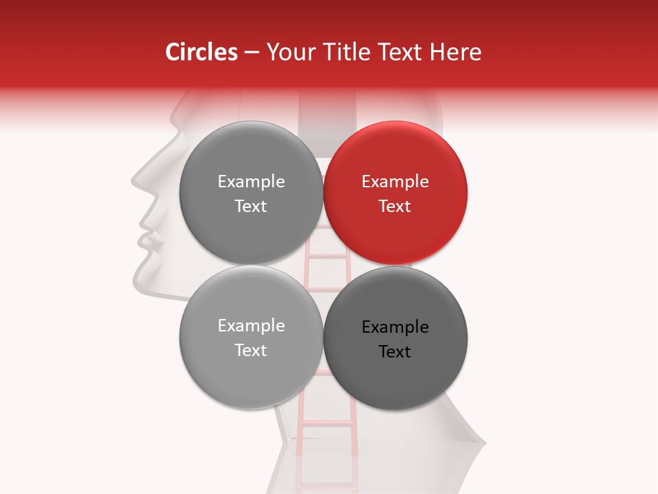 Path Stair Ladder PowerPoint Template