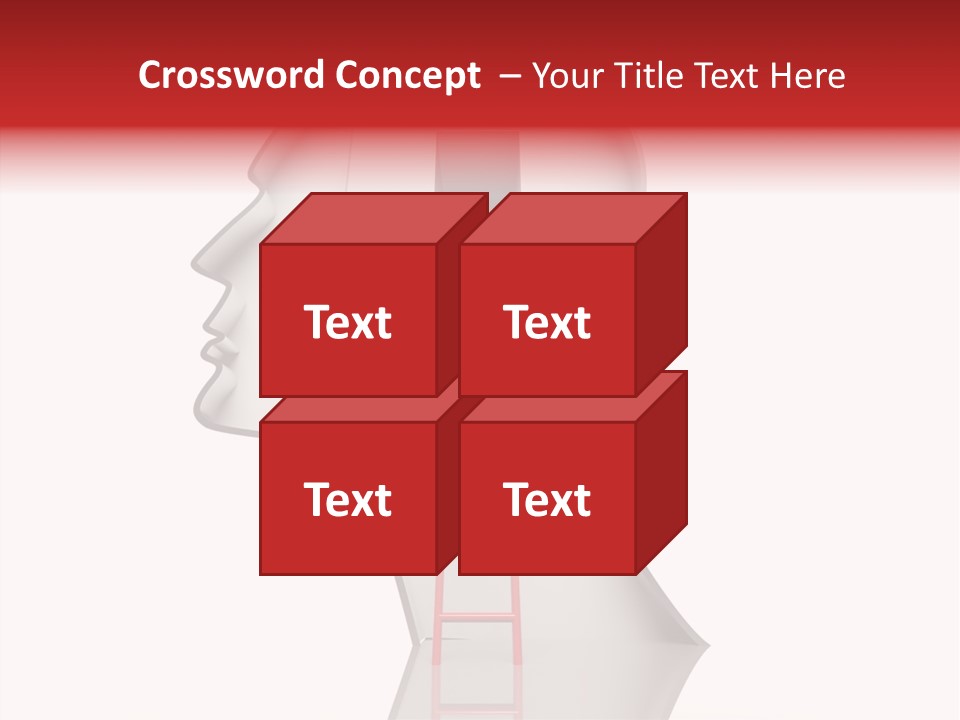 Path Stair Ladder PowerPoint Template