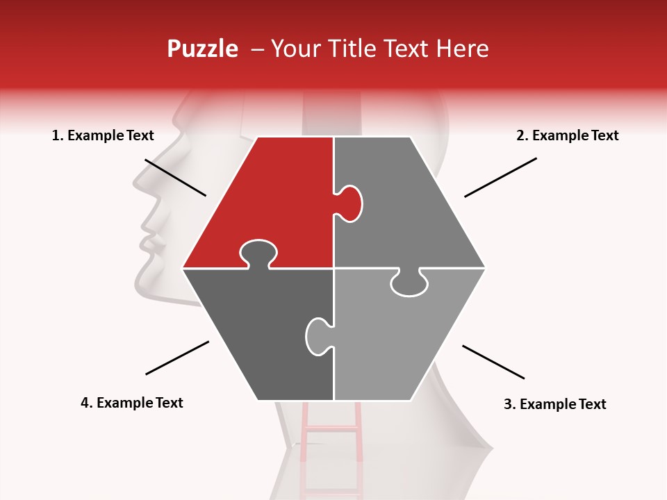 Path Stair Ladder PowerPoint Template