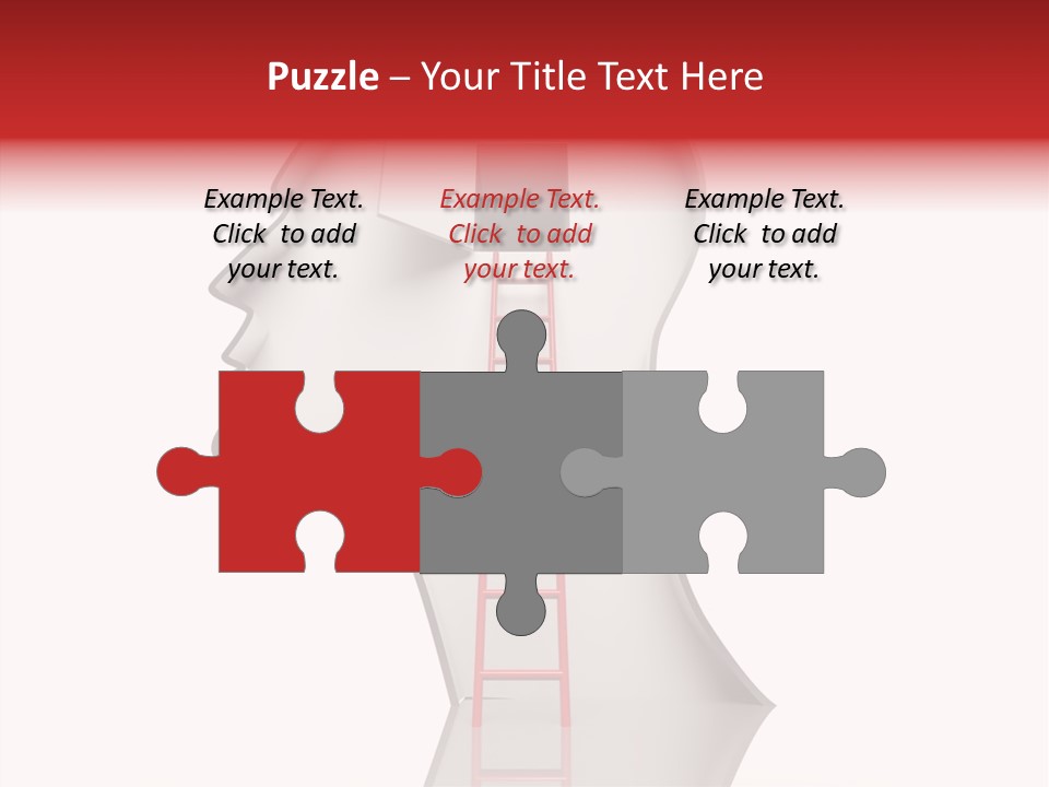 Path Stair Ladder PowerPoint Template