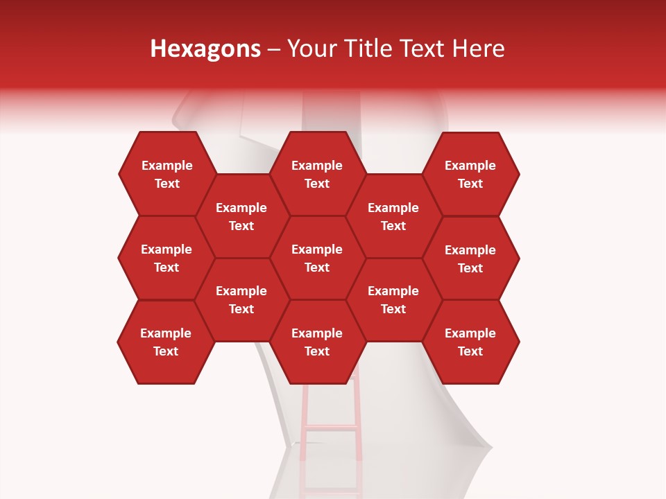 Path Stair Ladder PowerPoint Template