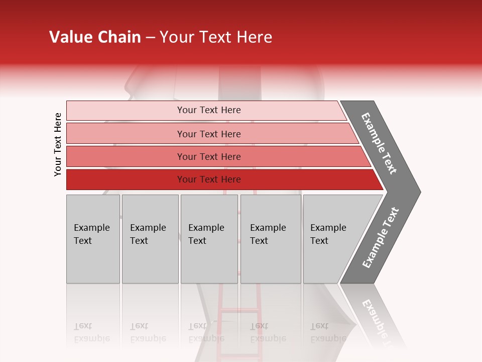Path Stair Ladder PowerPoint Template
