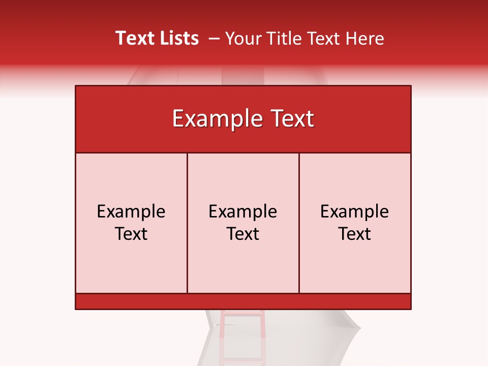 Path Stair Ladder PowerPoint Template