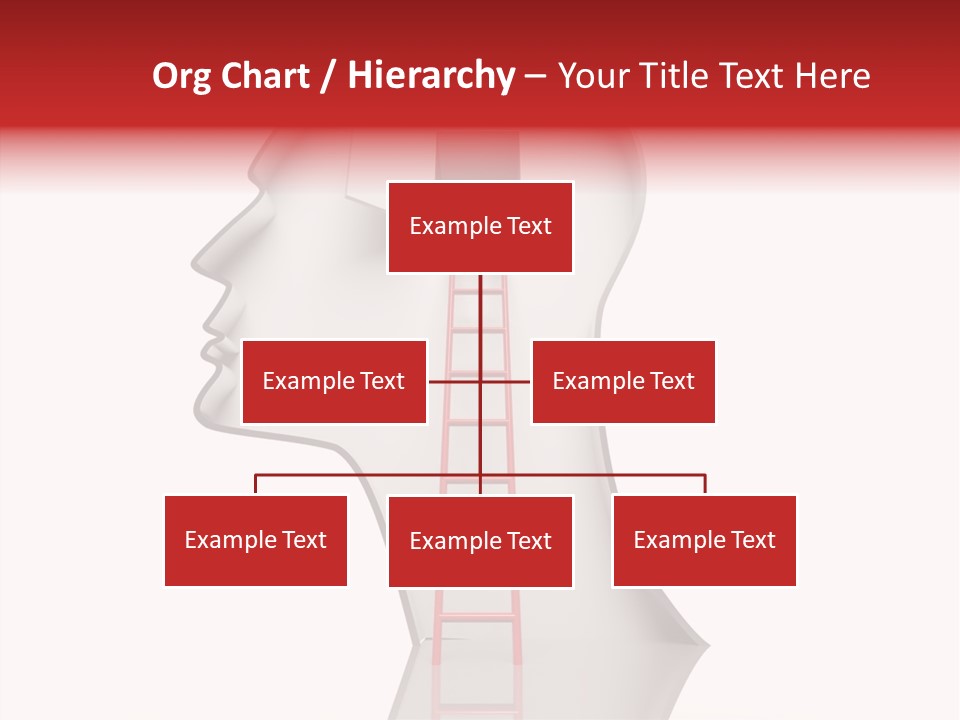 Path Stair Ladder PowerPoint Template
