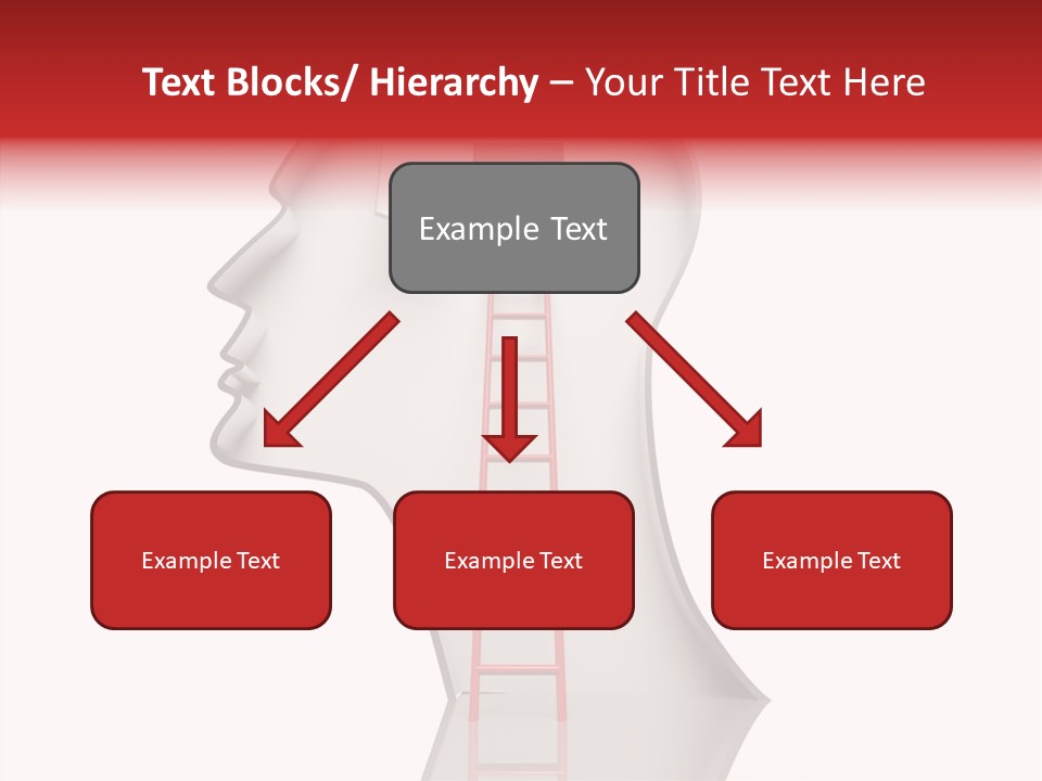 Path Stair Ladder PowerPoint Template