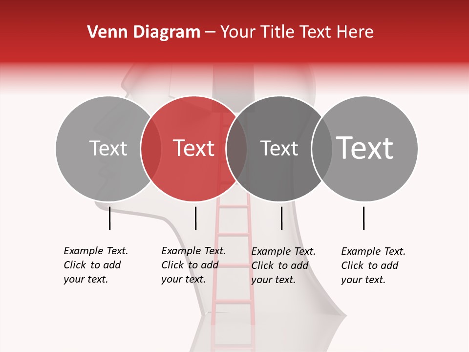 Path Stair Ladder PowerPoint Template
