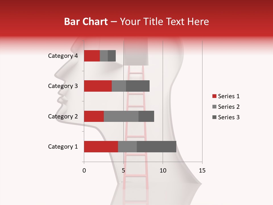 Path Stair Ladder PowerPoint Template