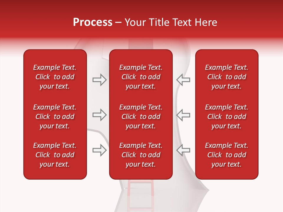 Path Stair Ladder PowerPoint Template