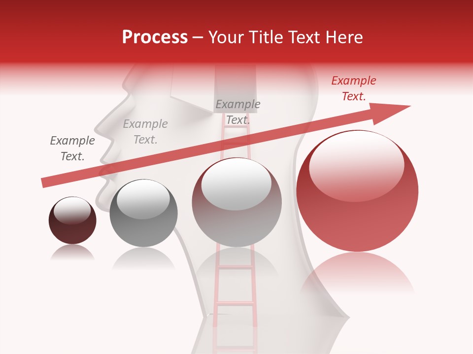 Path Stair Ladder PowerPoint Template