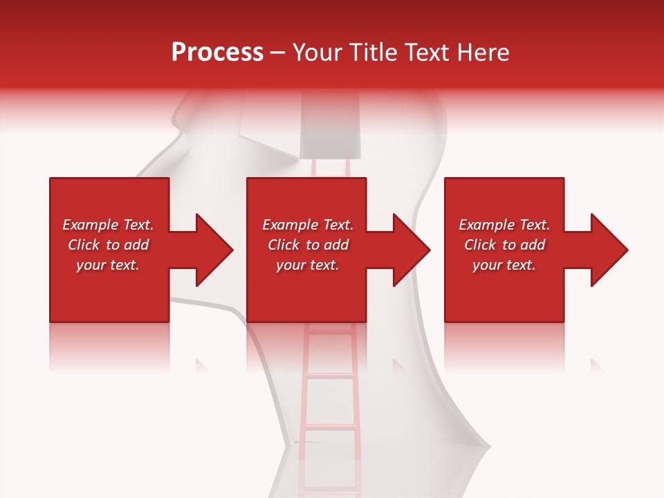 Path Stair Ladder PowerPoint Template