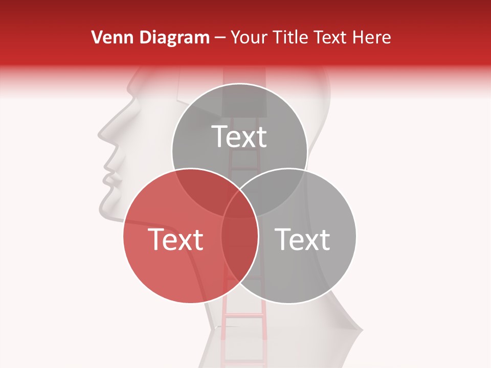 Path Stair Ladder PowerPoint Template