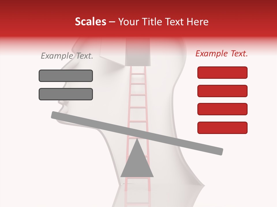Path Stair Ladder PowerPoint Template