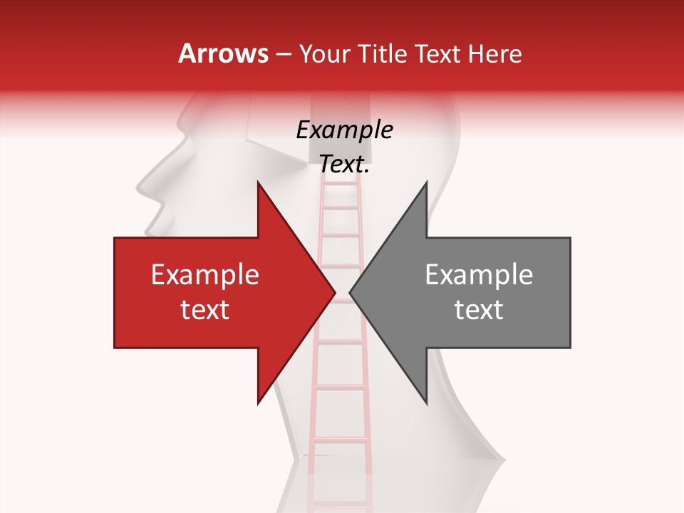 Path Stair Ladder PowerPoint Template