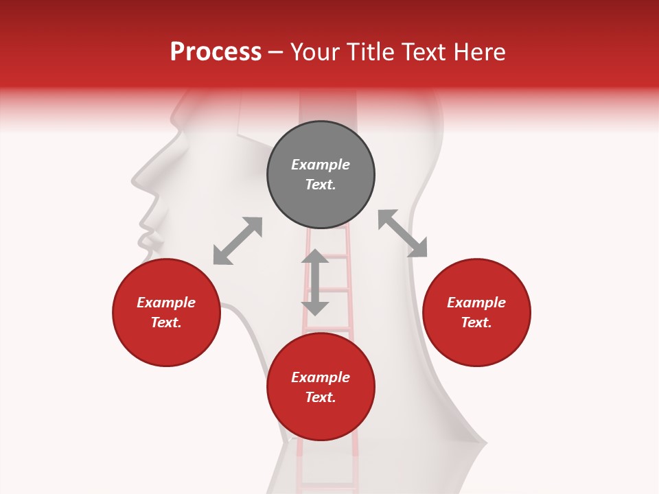 Path Stair Ladder PowerPoint Template