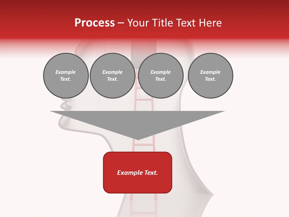 Path Stair Ladder PowerPoint Template